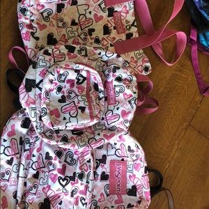 Matching Jansport Backpack, book bag, half pint